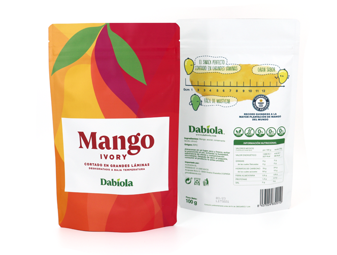 Mango Deshidratado Ivory Dabiola