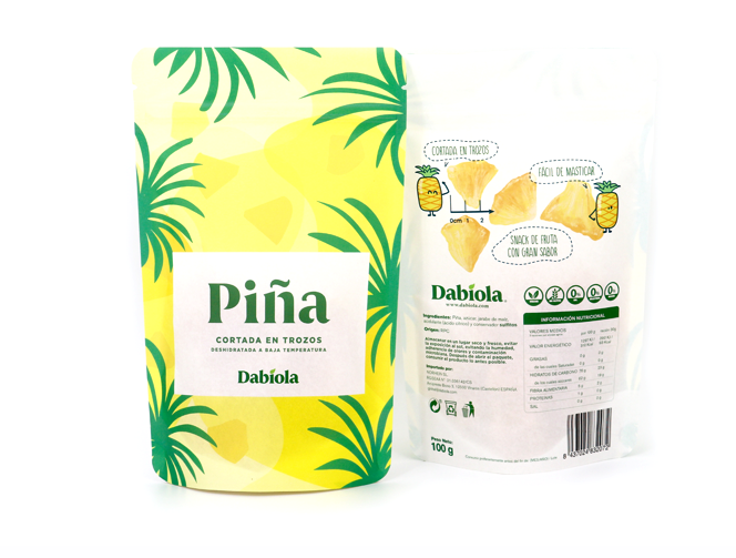 Dehydrated Pineapple chunks Dabiola